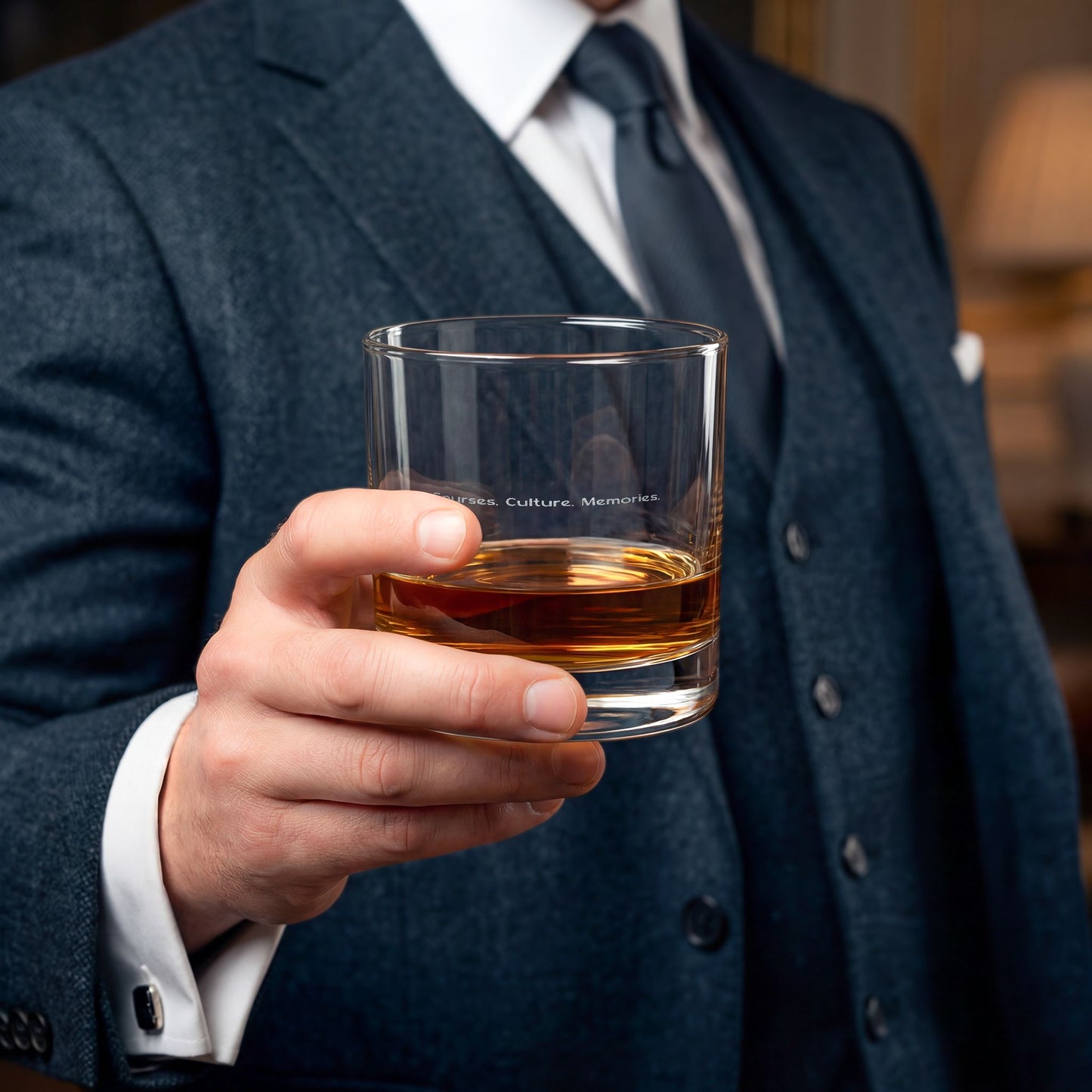 Memories Engraved Whiskey Glass