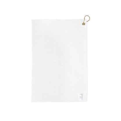 Waffle Weave Golf Towel with D-Ring