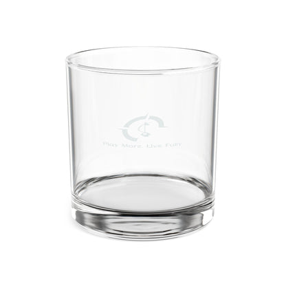 Play More Engraved Whiskey Glass