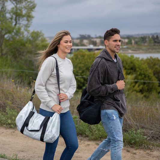 Day Trip Duffle Black Camo